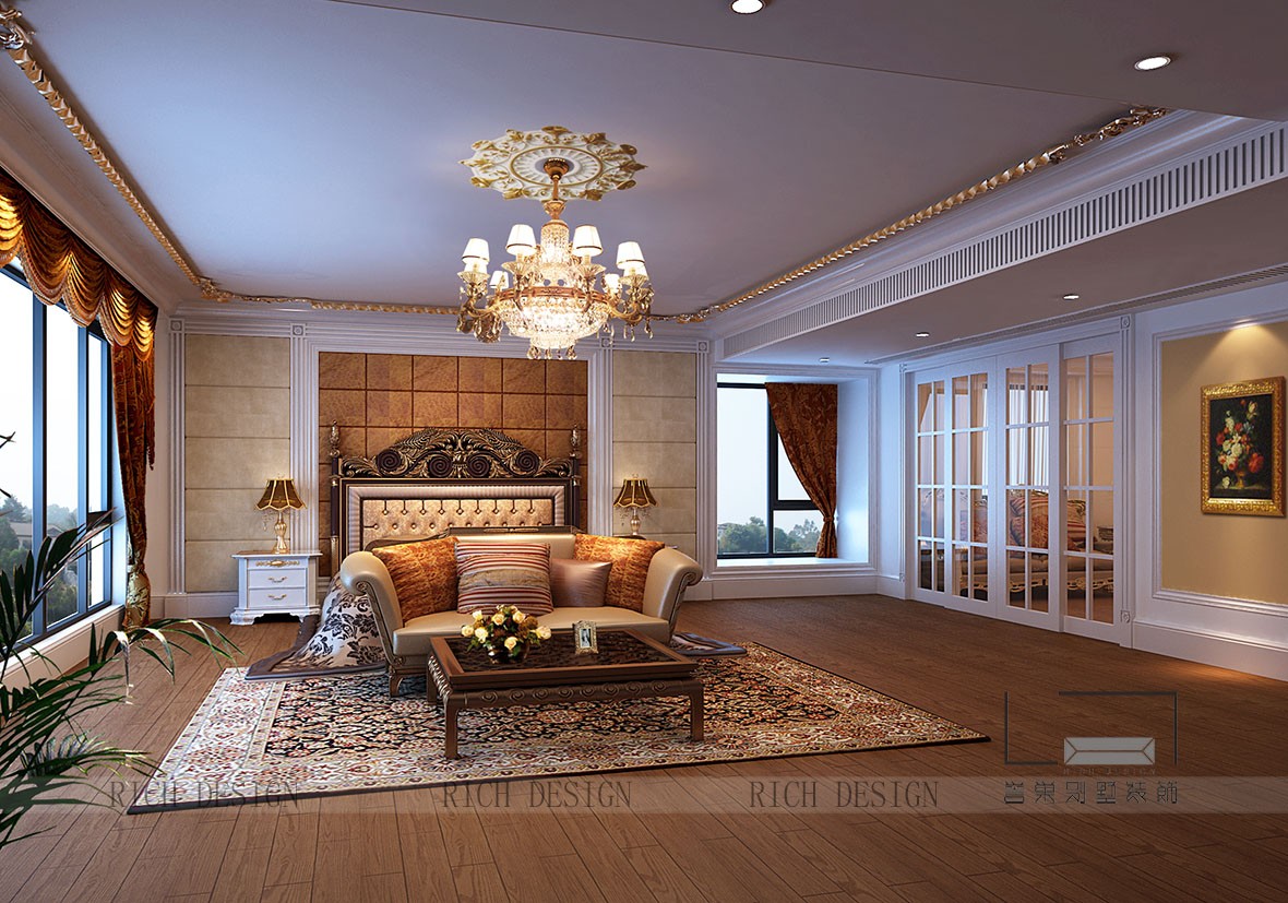 藍郡主人房裝修設(shè)計效果圖