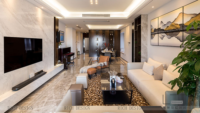 水灣1979現(xiàn)代風(fēng)格180平室內(nèi)裝修實(shí)景圖