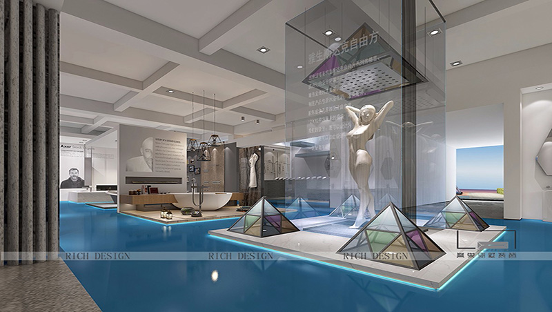 曼嘉衛(wèi)浴線下旗艦店門店裝修設(shè)計(jì)