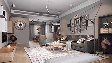 半島城邦現(xiàn)代風(fēng)格150平