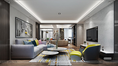 博林天瑞現(xiàn)代風(fēng)格175平裝修設(shè)計