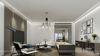 山語清暉現(xiàn)代風(fēng)格300平裝修設(shè)計(jì)