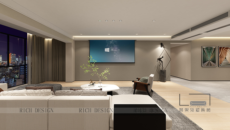 順德保利中悅花園現(xiàn)代風(fēng)格210平