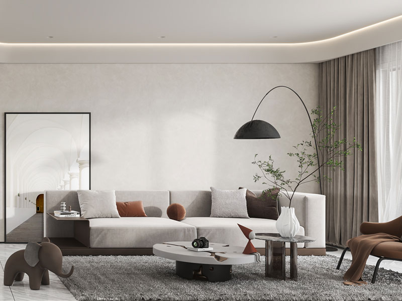 唯美臻岸現(xiàn)代風(fēng)格200㎡設(shè)計(jì)裝修