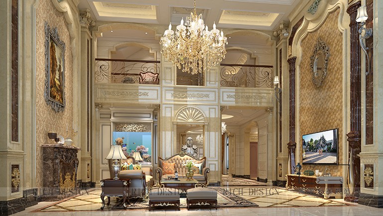 萬科清林徑575平歐式風(fēng)格別墅裝修設(shè)計(jì)效果圖