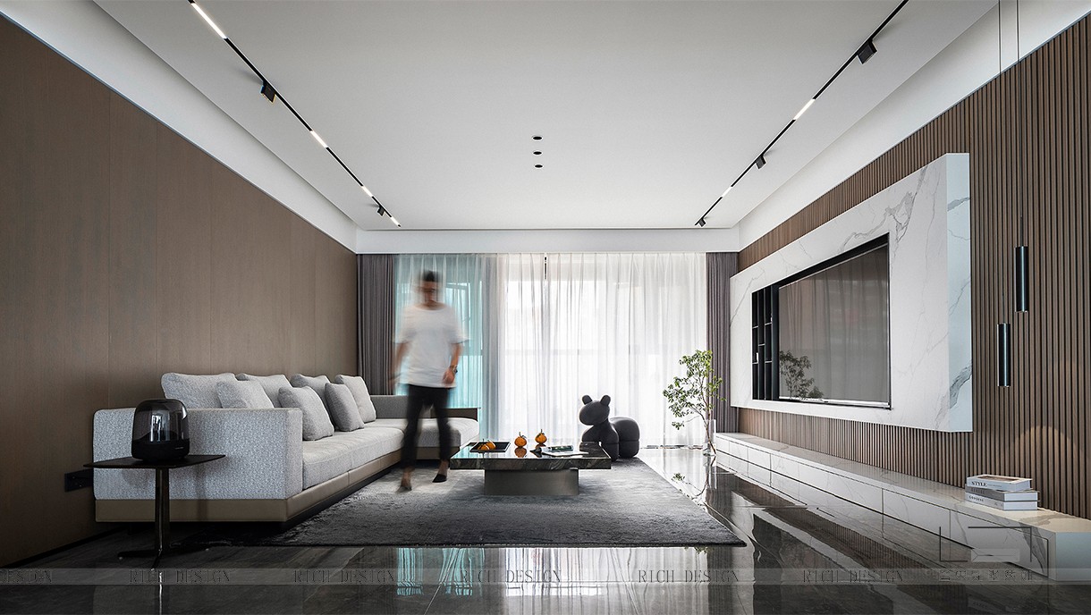 山海上園-190㎡-現(xiàn)代風(fēng)格-實(shí)景