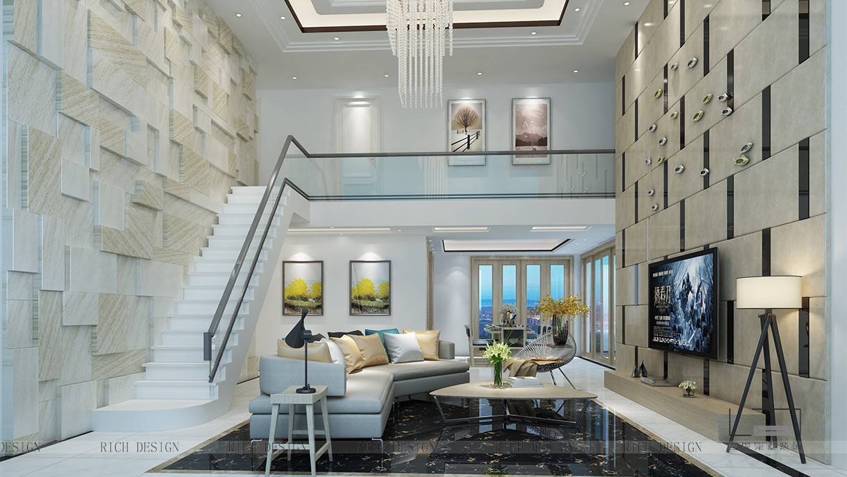 五洲花城-220㎡-現(xiàn)代風(fēng)格