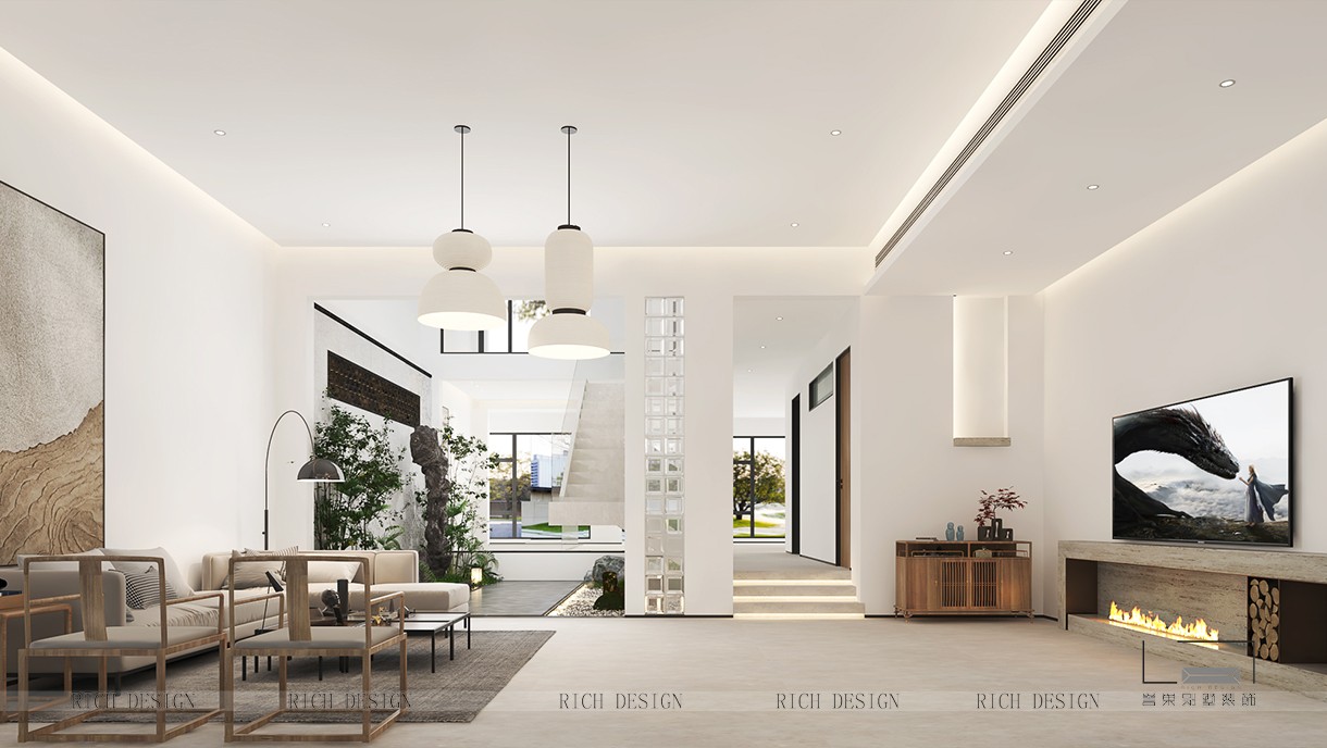 公園大地-450㎡-中式極簡(jiǎn)