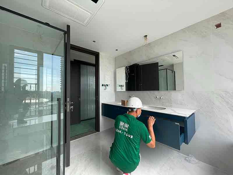 南沙灣御苑10002別墅裝修工地進(jìn)度