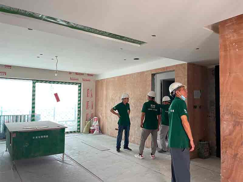 海納公館1702平層裝修工地進(jìn)度