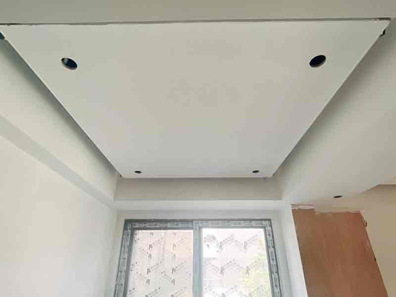 鴻榮源·公園大地3002大平層裝修設(shè)計工地進度