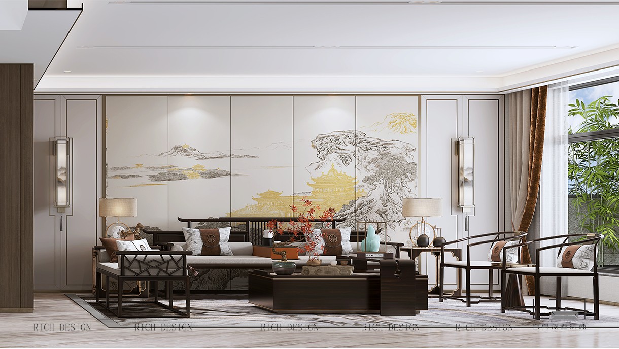 惠州湖光山色-800㎡-現(xiàn)代中式