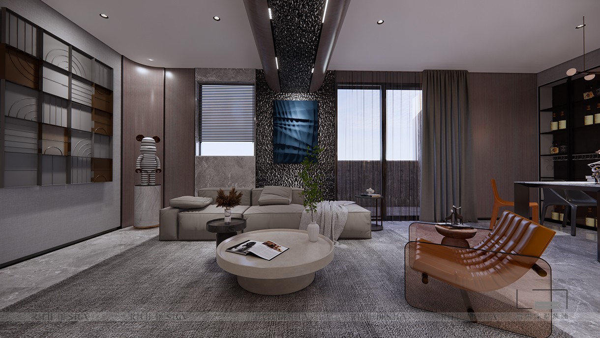 園中花園-150㎡-現(xiàn)代風(fēng)格