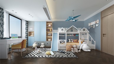 歐景花園240平大平層禪意中式