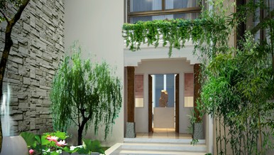 圣莫麗斯現(xiàn)代風(fēng)格350平別墅裝修設(shè)計(jì)