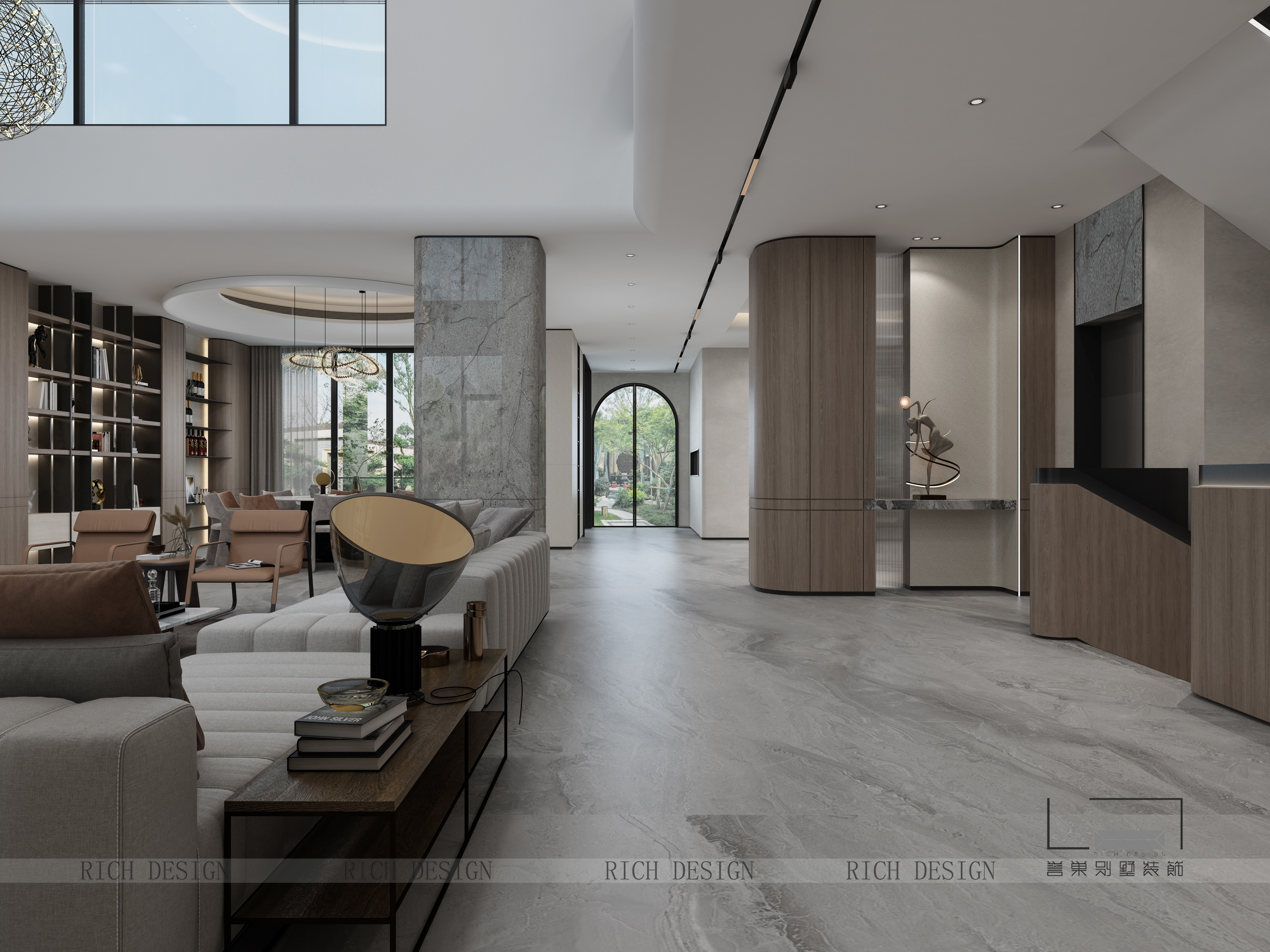 譽巢·純水岸 | 光影流動  空間敘事