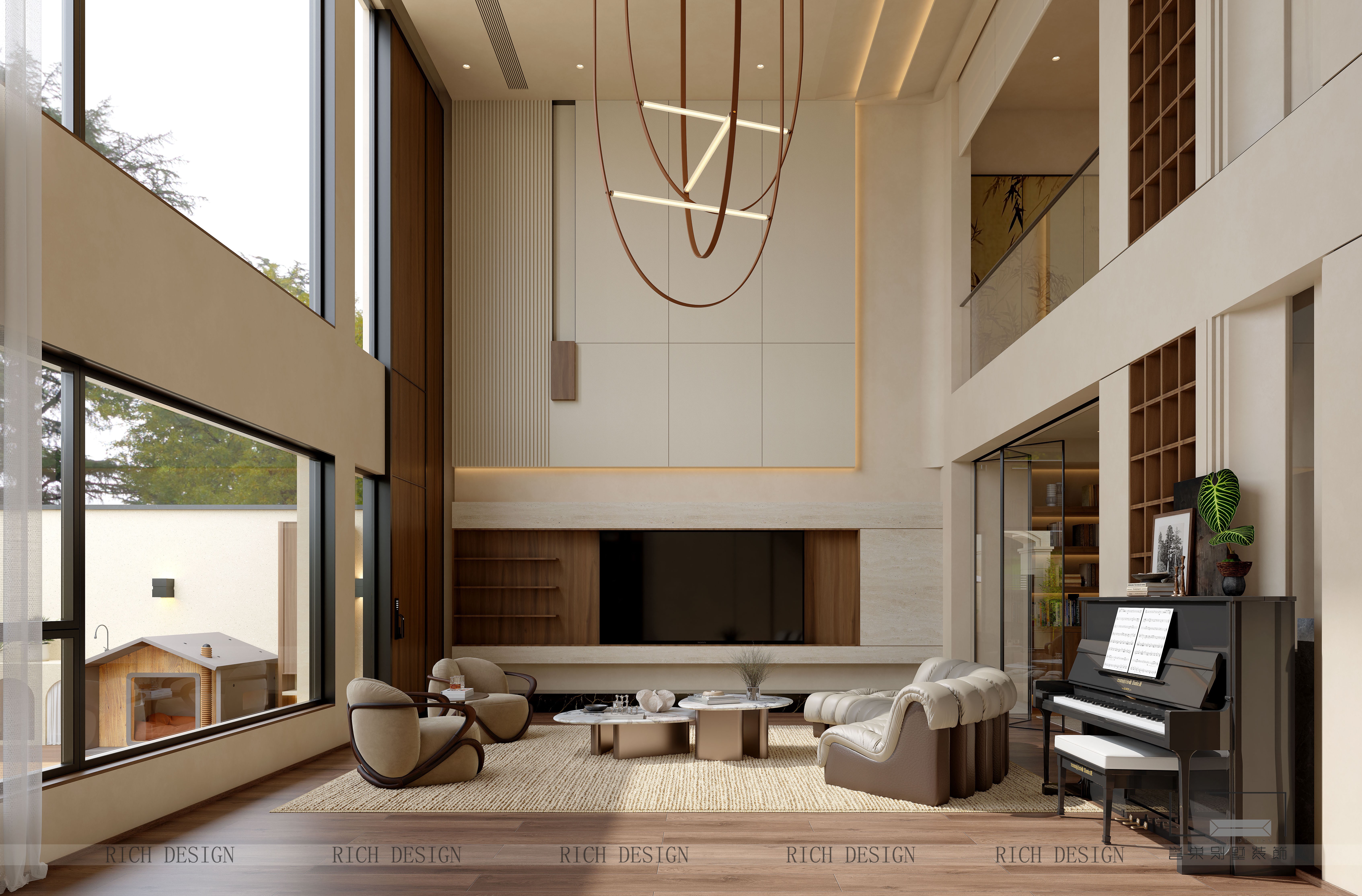 譽(yù)巢·九號(hào)公館 |挑高見闊 簡(jiǎn)雅承韻