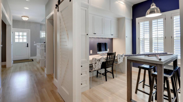 別墅書房輕快風(fēng)格裝修設(shè)計(jì)效果圖