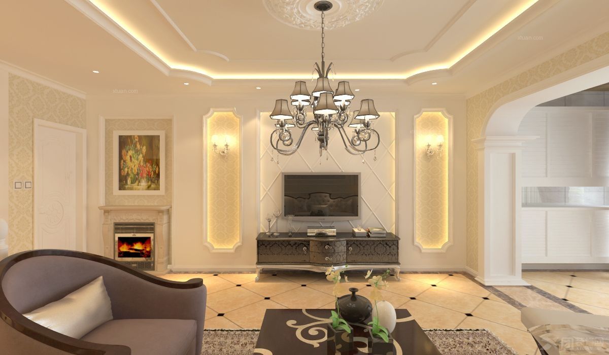 裝修客廳風(fēng)水效果圖