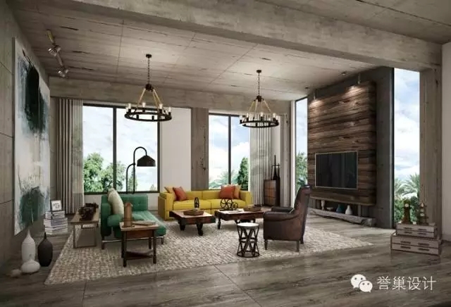 曦城別墅客廳裝修效果圖