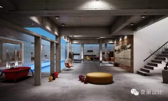 曦城別墅游泳池裝修效果圖