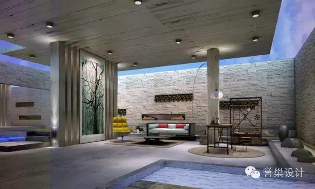 曦城別墅休閑區(qū)裝修效果圖