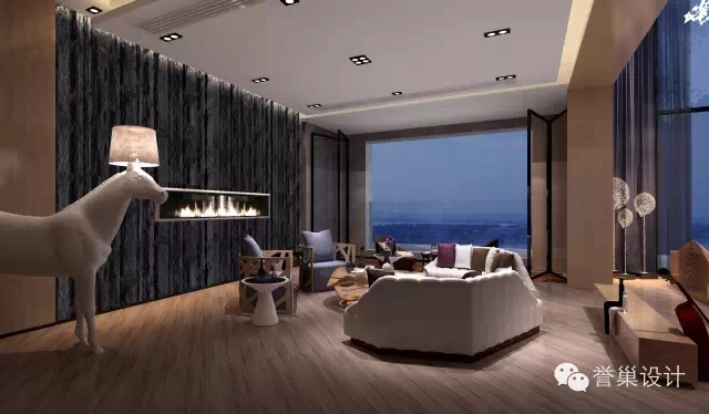 現(xiàn)代休閑廳裝飾效果圖