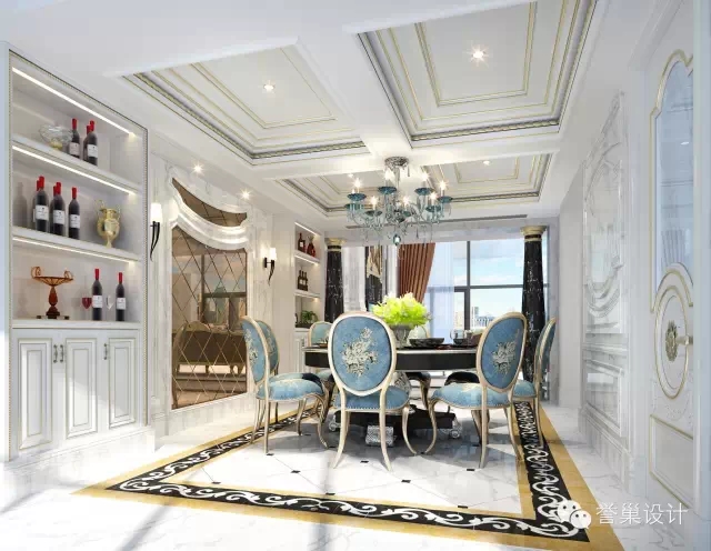 別墅餐廳設(shè)計(jì)效果圖