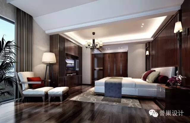 中式臥室裝飾效果圖