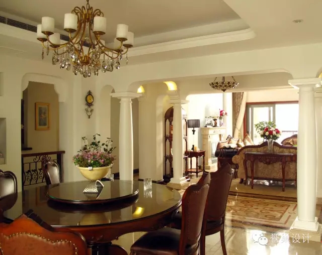 別墅餐廳效果圖