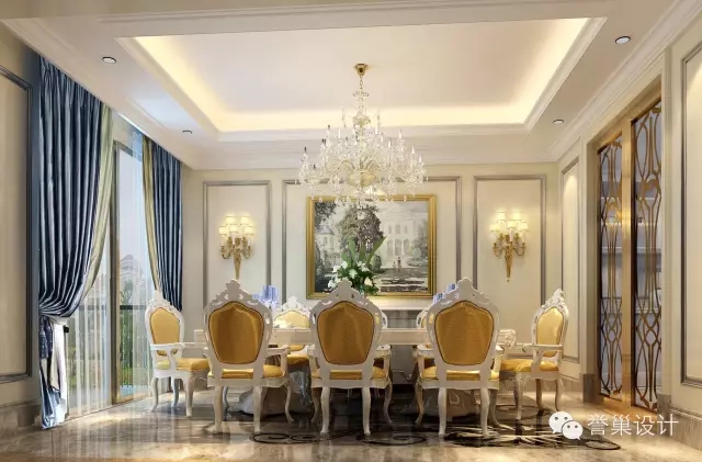 別墅餐廳區(qū)圖片