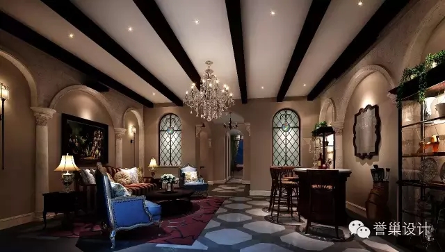 休閑廳風(fēng)格角度二效果圖