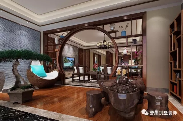 別墅休閑區(qū)裝飾設計效果圖