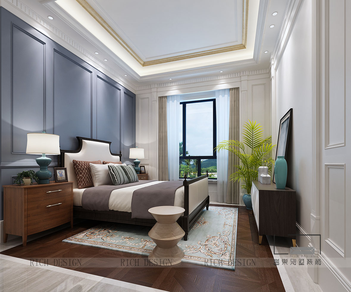  卓越維港現(xiàn)代臥室2裝修欣賞圖