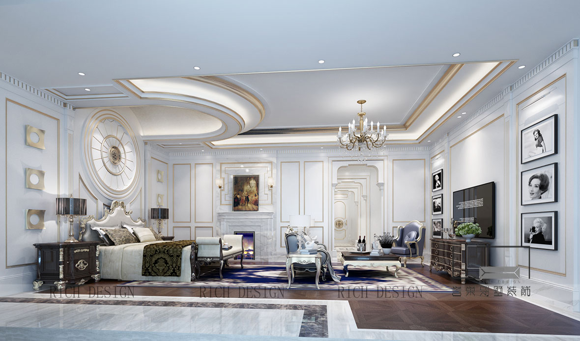  卓越維港現(xiàn)代臥室4裝修欣賞圖