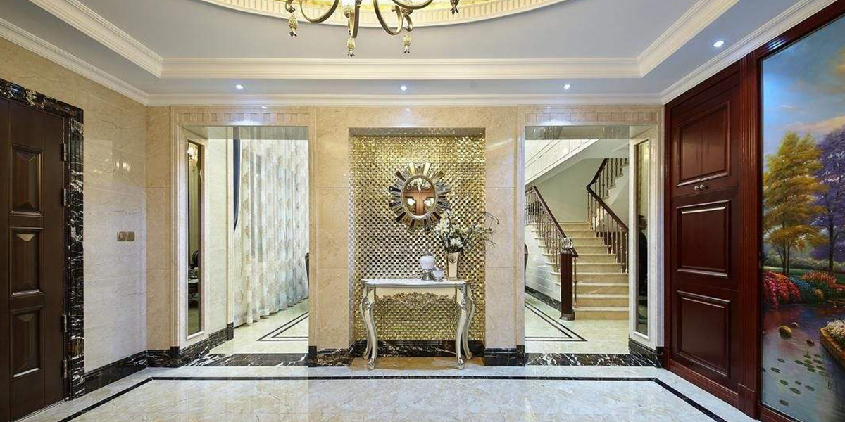 別墅玄關(guān)裝修效果圖