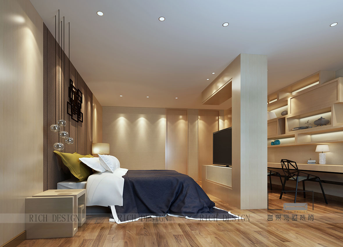 別墅裝修臥室效果圖