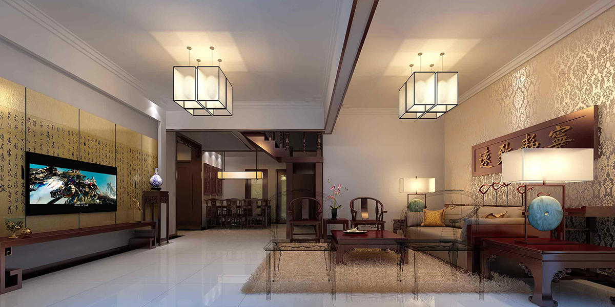 碧海云天別墅客廳裝修效果圖