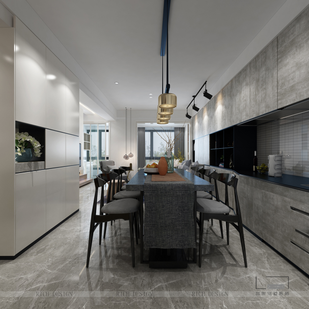 別墅餐廳裝飾效果圖