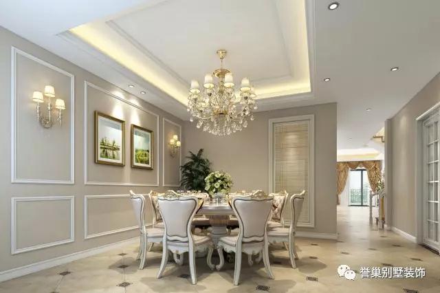 別墅歐式餐廳裝飾風(fēng)格2效果圖