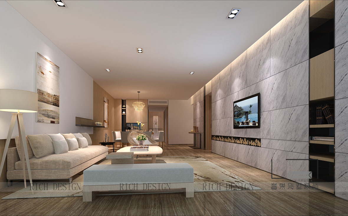 別墅客廳裝修效果圖