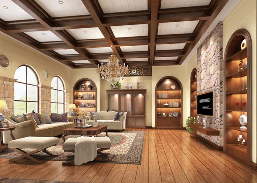 別墅客廳裝修設(shè)計(jì)效果圖