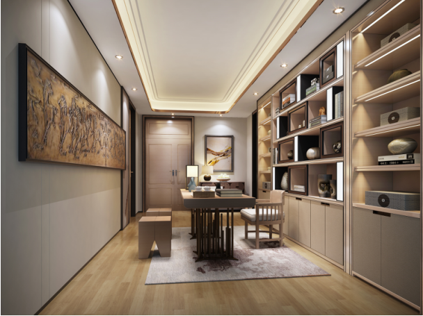 別墅裝修之書房效果圖.png