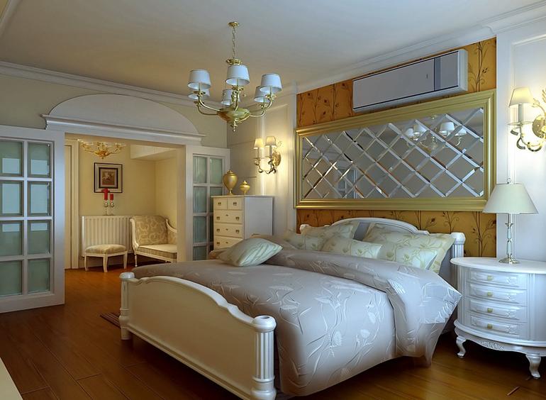 別墅現(xiàn)代臥室裝修效果圖