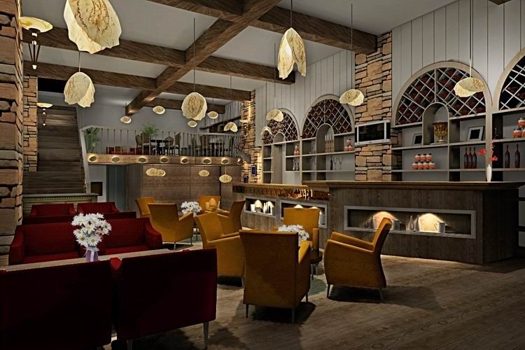 現(xiàn)代風(fēng)格3咖啡廳裝修設(shè)計(jì)