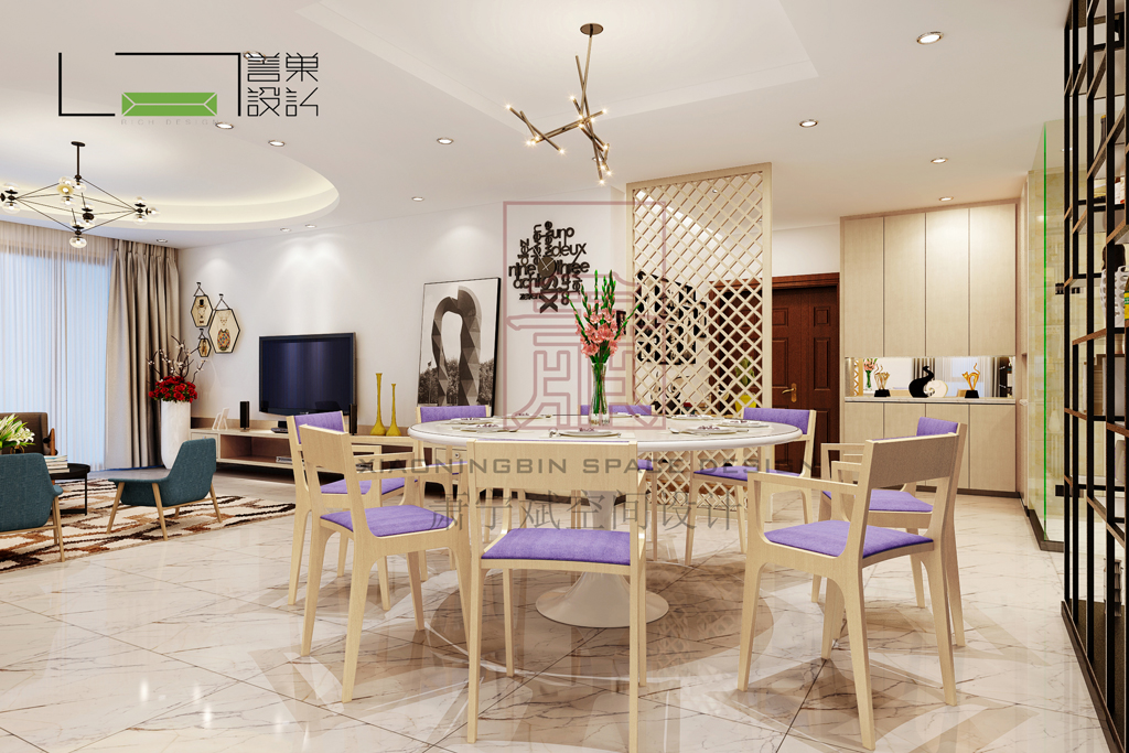 別墅時(shí)尚餐廳裝飾設(shè)計(jì)效果圖