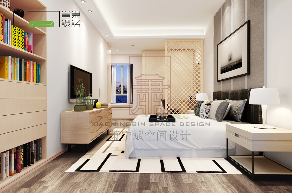 別墅時(shí)尚臥室裝飾設(shè)計(jì)效果圖