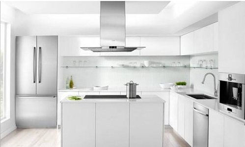 別墅廚房的效果圖