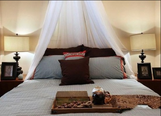 東南亞風格臥室效果圖