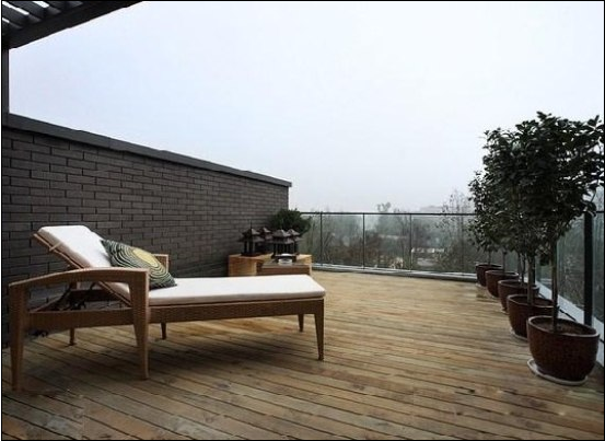 東南亞風格陽臺效果圖